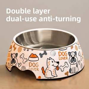 Futurepts Fábrica Direta Aço Inoxidável Non Skid Fácil Tigelas Limpas <span class=keywords><strong>Dog</strong></span> para Alimentação e Água em Casa - Product Image 5