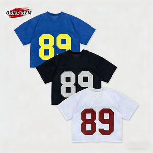T-shirt de sport ample pour homme, coupe décontractée, imprimé numérique, maille respirante, idéal pour la superposition - Product Image 3