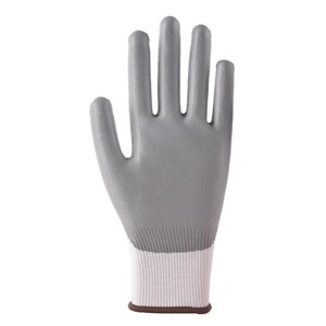 قفازات واقية من البولي يوريثان الرمادي مضادة للقطع 15G، قفازات واقية رمادية من HPPE من الشركات المصنعة - Product Image 4