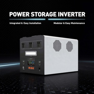 2kWh 2000W 220V 오프그리드 태양광 저장 올인원 LiFePO4 PCS/EMS/BMS 통합형 소형 휴대용 공장 직판 야외용 - Product Image 1
