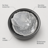 Sodium Lauryl Ether Sulfate SLES en pâte, tensioactif anionique, détergent pour shampoing, fournisseur en gros OEM ODM