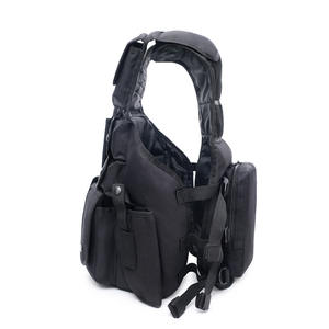 เสื้อกั๊กป้องกันส่วนบุคคลสีดำสำหรับกลางแจ้งเสื้อกั๊กยุทธวิธี - Product Image 3