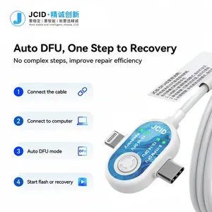 Câble de récupération DFU JCID, ligne d'entrée automatique pour <span class=keywords><strong>Apple</strong></span> iPhone iPad <span class=keywords><strong>Mac</strong></span>, système de <span class=keywords><strong>réparation</strong></span> et de diagnostic du micrologiciel DFU Flash - Product Image 4