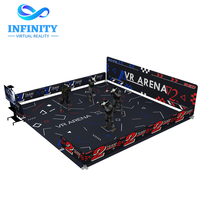 Sistema de Realidad Virtual Free Roam, Simulador de Disparos Multijugador, 4-10 Jugadores, Equipo de Juego de Batalla Inalámbrico para Parques de Realidad Virtual y FEC