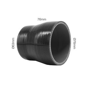 Tuyaux de refroidissement Simoni Racing Manitor, réducteur droit, diamètre intérieur 63-76 mm, diamètre extérieur 76 mm, modèle S6376 - Product Image 1
