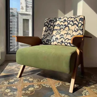 Chaise de restaurant en bois moderne pour hôtel écologique et facile à nettoyer