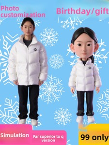 Regalos de Cumpleaños Personalizados Hechos a Mano con Impresión <span class=keywords><strong>3D</strong></span> para Niñas, Niños, Muñecas Pequeñas, Novias, Fotos, Figuras DIY, Caja Sorpresa, Origen: China Continental - Product Image 1