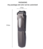 Nouveau coupe-ongles professionnel robuste sans éclaboussure coupe-ongles pointu de voiture avec attrape-ongles en acier inoxydable pour hommes