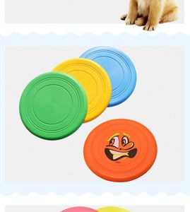 Disque volant interactif pour chien - Soucoupe flottante légère et souple pour l'entraînement des chiots et les jeux en plein air - Cadeaux promotionnels - Product Image 4