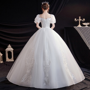 <span class=keywords><strong>Robe</strong></span> <span class=keywords><strong>de</strong></span> mariée à la nouvelle princesse simple vent traînant <span class=keywords><strong>robe</strong></span> française <span class=keywords><strong>enceinte</strong></span> 20233 <span class=keywords><strong>de</strong></span> la mariée - Product Image 4