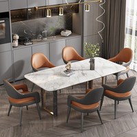 Fauteuil de salle de négociation d'hôtel de luxe léger, chaise de salle à manger haut de gamme, chaise à dossier pour restaurant occidental