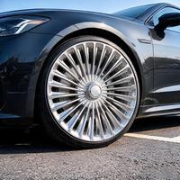 Jantes de voiture en alliage forgé de 19 pouces 5x112, polies, multi-branches, concaves, argentées, pour Benz E260 E300 E450 Maybach S