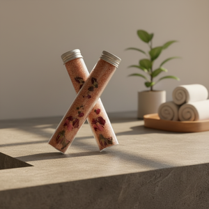 <span class=keywords><strong>Sel</strong></span> de bain rose de l'Himalaya personnalisable Serene&Soak, parfum rose, flacon en verre, fournisseur <span class=keywords><strong>d</strong></span>'huile de rose naturelle - Product Image 2