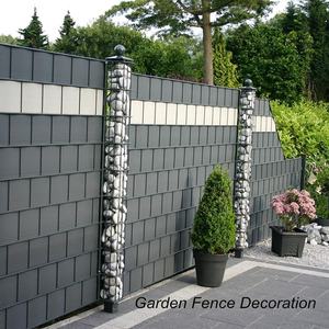 Bande de clôture discrète en PVC, résistante aux UV, 100% g/m2, 19cm x 35m/40m/50m/65m, pour Protection des clôture de jardin, livraison gratuite, 450 - Product Image 5