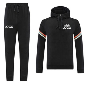 Sudaderas con capucha y cremallera para hombre, conjuntos de camisetas de fútbol, kits de fútbol PS, chaquetas para correr, traje deportivo para adultos, uniforme de chándal de entrenamiento - Product Image 6