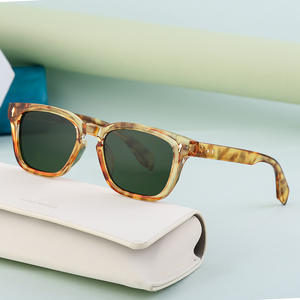 Lunettes de soleil MiDing pour hommes, monture noire en PC, verres TAC, protection UV400, style conduite en extérieur - Product Image 2