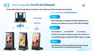 FYD-868 plus Nouvelles stations de recharge de restaurant publicitaires innovantes Stations de recharge de menu numérique - Product Image 5