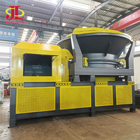 Broyeur à haute puissance diesel 480 ch, broyeur de déchets de biomasse, broyeur de palettes en bois