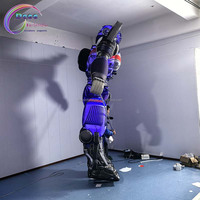 Costume de dessin animé gonflable LED personnalisé, costume de défilé en plein air, costumes de robot gonflables