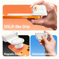 Support magnétique ergonomique pour téléphone, détachable, avec fonction double mode, en plastique ABS, chargeur inclus pour les professionnels