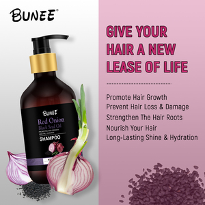 Produits populaires Herbal Hair Essences Shampooing Red Oignon Black Seed Oil Growth Shampooing et après-shampooing avec Factory Outlet - Product Image 5