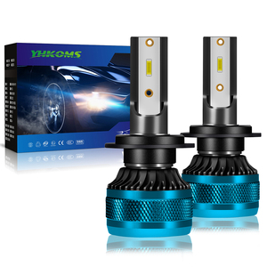 Yhkoms Xe Phụ Kiện 50W 4000lm 1860 CSP H1 H4 H7 H8 H11 9005 9006 9012 Tự Động Đèn Pha LED Bóng Đèn Pha H4 Ánh Sáng Đèn Sương Mù - Product Image 1