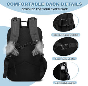 BSCI nhà máy tùy chỉnh ba lô chống thấm nước nhiều túi và thiết bị chiến thuật ngoài trời Ba lô chiến thuật - Product Image 6