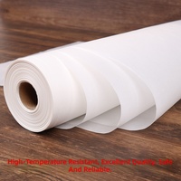 Papier sulfurisé antiadhésif et résistant à la graisse 40 g/m² 30 cm x 10 cm, feuilles blanches pour four, gâteaux, biscuits, viande et barbecue, usage culinaire