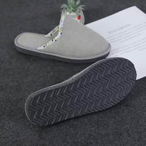 Unisex Crazy Sale Pareja para Zapatillas Invierno Interior Silencioso Hogar para Zapatillas con Punta Abierta Piel Descuento Suela Blanda Hogar fo - Product Image 5