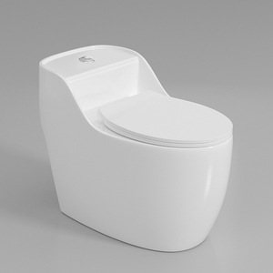 Toilettes modernes de luxe contemporaines montées au sol Toilettes en céramique à siphon en S <span class=keywords><strong>Toilette</strong></span> monobloc - Product Image 1