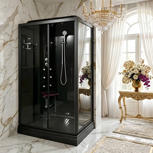 <span class=keywords><strong>Cabine</strong></span> de <span class=keywords><strong>douche</strong></span> complète de conception moderne, fabriquée en Chine, avec verre trempé de 5 mm et porte coulissante, pour la maison et l'hôtel - Product Image 1