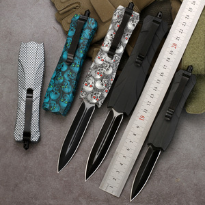 Cuchillo táctico <span class=keywords><strong>de</strong></span> supervivencia OEM Mini Field para defensa personal, camping, cuchillo <span class=keywords><strong>de</strong></span> bolsillo para frutas con doble hoja. - Product Image 1