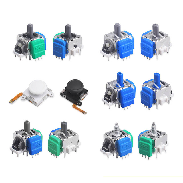 TMR Electromagnetic Hall Effect Joystick Replacement for Xbox One/PS5/PS4/Switch Pro/Xbox One Elite 3D Analog Sensor Module