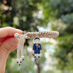 Braccialetto Personalizzato con Disegno del Bambino - Conserva l'Opera d'Arte del Tuo Bambino come Ricordo Indossabile, Regalo Perfetto per la Famiglia - Product Image 2