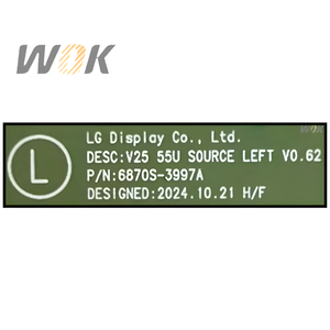   หน้าจอทีวี LE550AQU-ATK1 UHD <span class=keywords><strong>55</strong></span> นิ้ว <span class=keywords><strong>120Hz</strong></span> จอ LED LCD แบบ Open Cell อะไหล่เปลี่ยนสำหรับซ่อมทีวี สมาร์ททีวี - Product Image 4