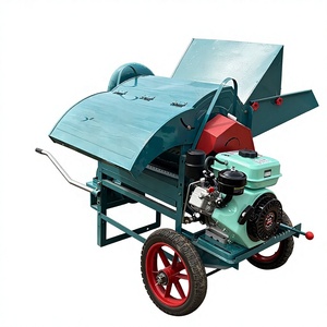 Nouvelle machine à battre multifonctionnelle domestique à moteur essence/diesel pour le soja, le sorgho, le sésame, le maïs, le blé, le riz et le <span class=keywords><strong>millet</strong></span>, pour la préparation d'aliments - Product Image 1