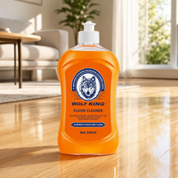 Liquide nettoyant pour sols Wolf King, élimine les taches et les odeurs tenaces, formule sans rinçage