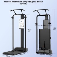 Estación Multifunción Inteligente Smart Magic Mirror Power: Equipo de Fitness Doméstico Todo en Uno, Máquina Smith con Estructura de Gantry, Equipo de Gimnasio