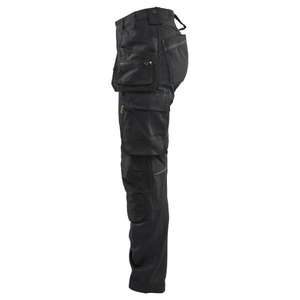 BLAKLADER - 713218329900D20 <b>Women</b>’s Craftsman <b>trousers</b> with <b>stretch</b> Black - EAN 7330509924488 <b>WORK</b> <b>TROUSERS</b> DENIM <b>WORK</b> <b>TROUSERS</b> - Product Image 5