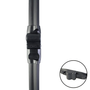 ใบปัดน้ำฝนหน้ารถ Volkswagen Touareg ปี 03-07 แบบไร้โครง ทำจากยางธรรมชาติ - Product Image 2