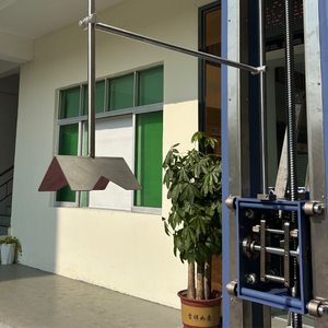 Testeur d'impact de chute pour emballages, garantie 1 an, précision 0,03, IP55, machine numérique de test de chute de cartons à double aile de marque JY - Product Image 1