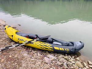 <span class=keywords><strong>Kayak</strong></span> <span class=keywords><strong>de</strong></span> pêche gonflable portable simple/double en PVC épais, canoë, radeau, bateau <span class=keywords><strong>de</strong></span> loisirs aquatiques, équipement sportif - Product Image 4