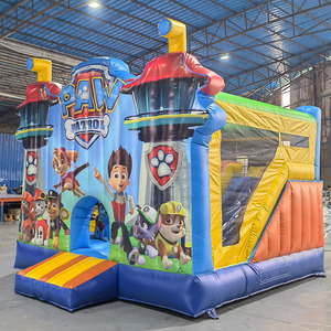 Nouveau style château gonflable rouge et noir Monster Truck avec toboggan et zone <span class=keywords><strong>de</strong></span> saut pour fêtes d'enfants - Product Image 6