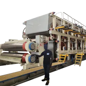 Corrugated Paper Machine Kraft Lining Paper Machine Waste Carton Production Line In Turkey