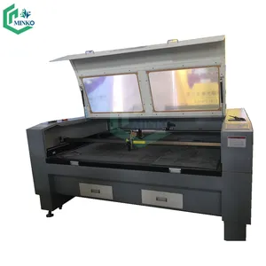 CNC laser engraver and cutter fiber leather laser cutting machine fabric marking machine