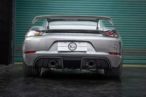 Pour <span class=keywords><strong>Porsche</strong></span> 718 2017 2018 2019 2020 <span class=keywords><strong>2021</strong></span> 2022 2023 2024 2025 Cayman & <span class=keywords><strong>Boxster</strong></span> 982 Mise à niveau GT4 Accessoires complets - Product Image 4