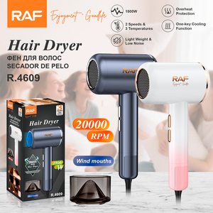 Secador de Pelo RAF R.4609 de Diseño Elegante, Flujo de Aire Avanzado, Múltiples Ajustes de Calor, Herramienta de Peinado Versátil, Antiencrespamiento, para el Hogar y Salón - Product Image 3