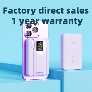 Cargador Inalámbrico Portátil QSF Personalizado de 22.5W 20W con Carga Rápida Magnética, Batería <span class=keywords><strong>Externa</strong></span> de 10000mah con Soporte para Reloj - Product Image 6