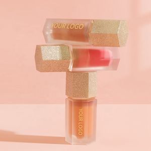 Venta al por mayor Natural de larga duración impermeable OEM ODM mate de etiqueta privada vegano colorete personalizado maquillaje facial mejilla líquido rubor - Product Image 2
