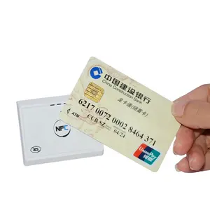 المحمولة BT NFC الذكية قارئ بطاقات الكاتب يدعم نظام IOS ACR1311U-N2